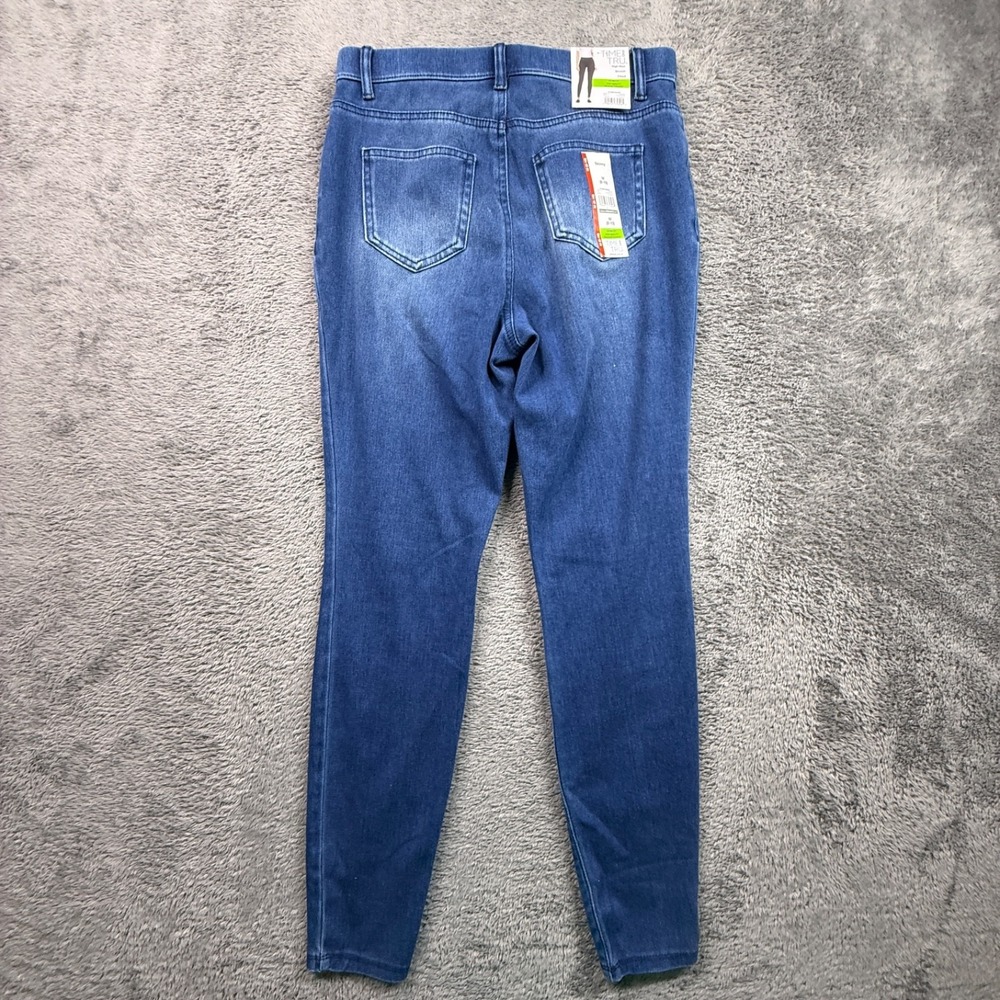 Time And Tru Core Jegging NWT Indigo Blue Womens M Skinny Pull On Stretch Denim